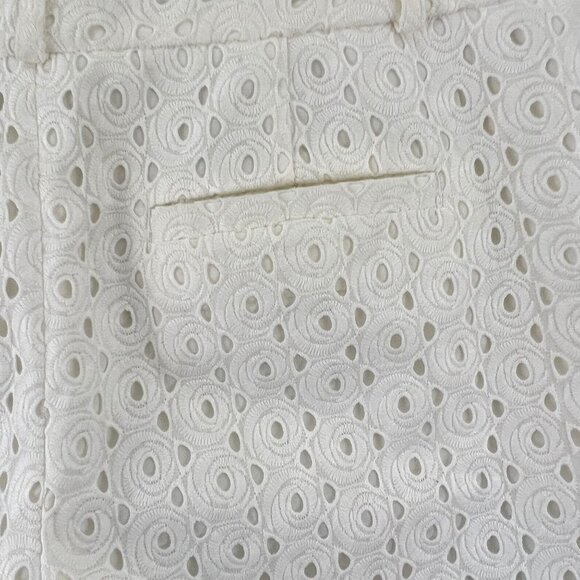 Banana Republic  Islet Hampton White 5" inseam Shorts NWT Size 2 - Picture 6 of 8